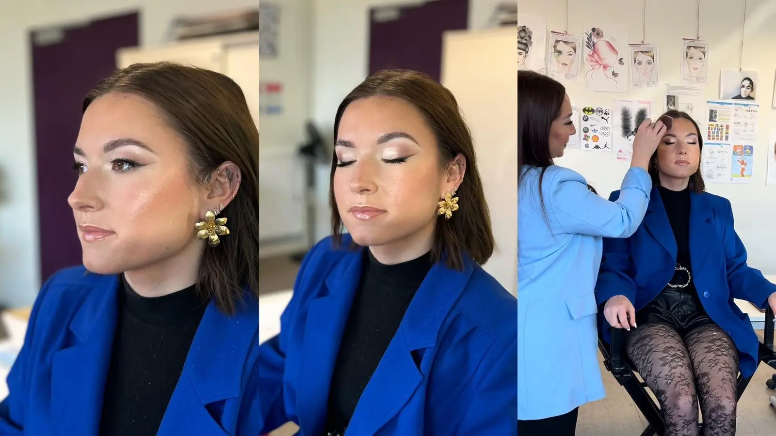 Démo maquillage mariée CFA Cognac — Laurie Aliya make-up artist