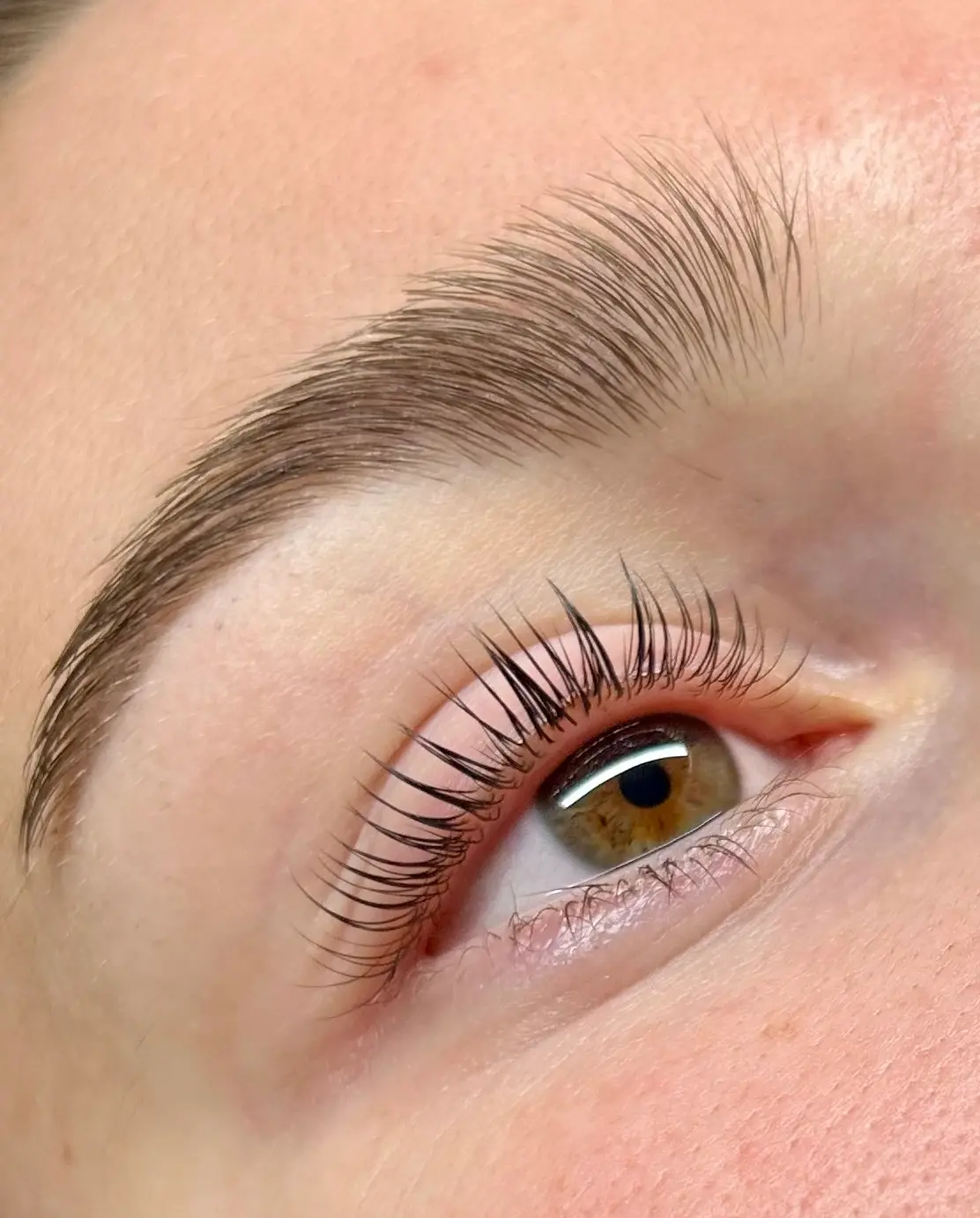 Résultat rehaussement de cils — Laurie Aliya Angoulême