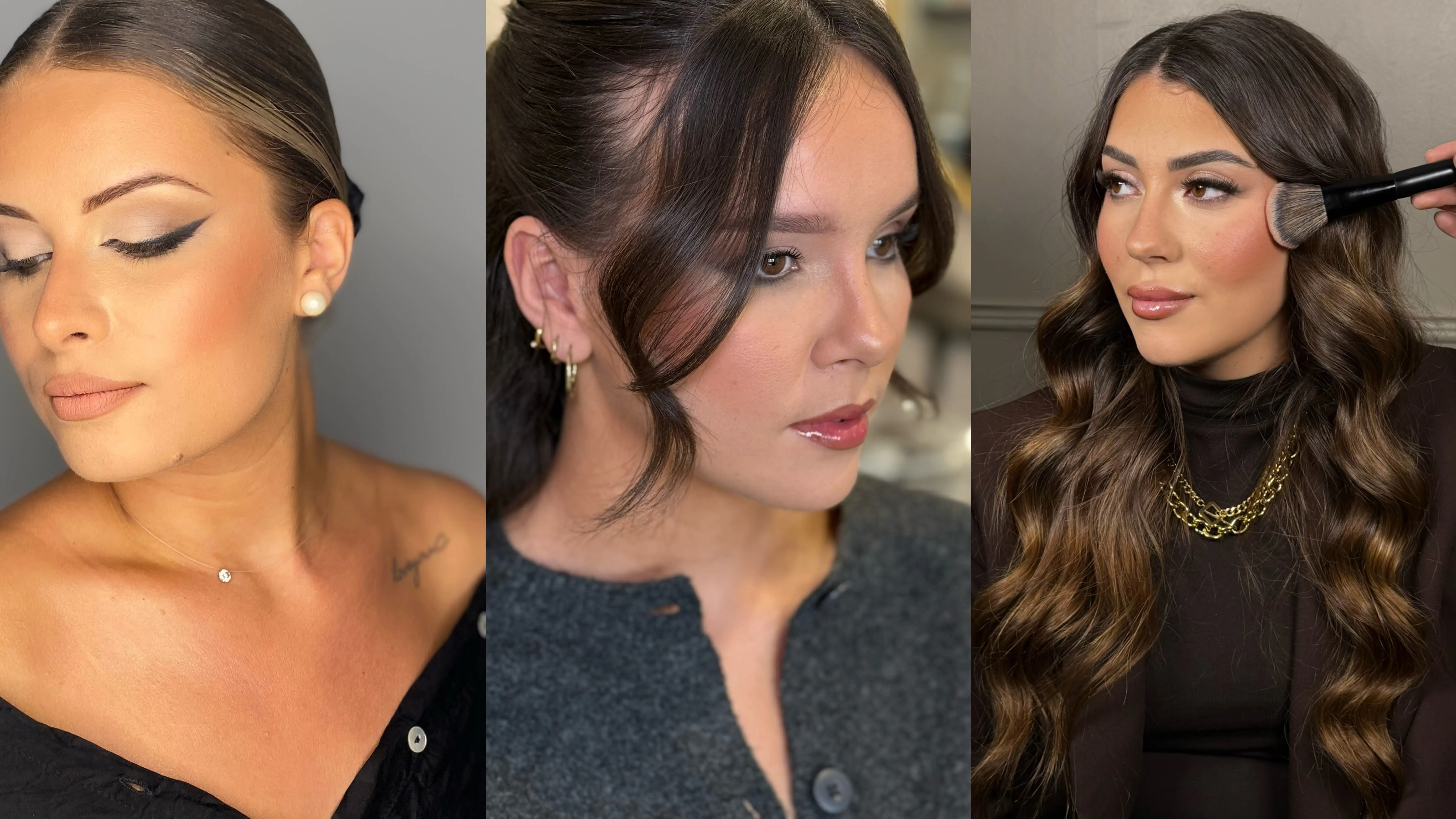 Maquillage événement soirée élégant longue tenue Angoulême — Laurie Aliya