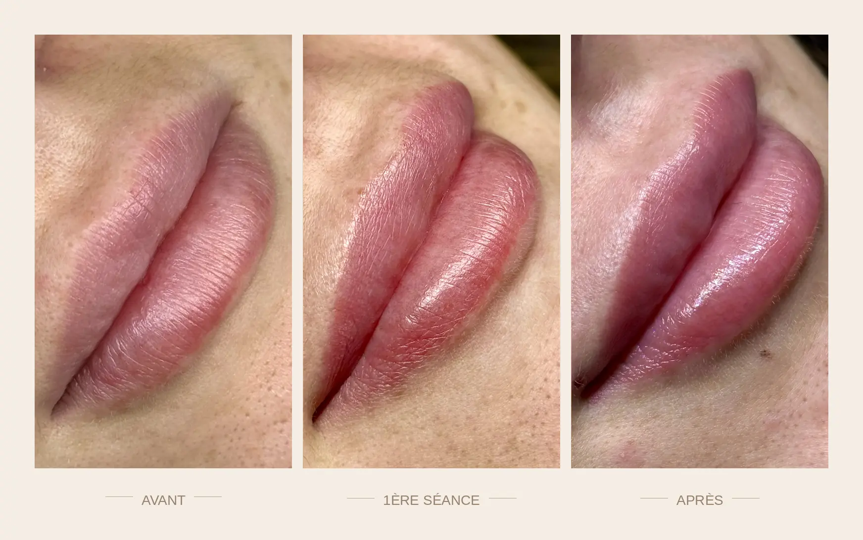 Résultat Blush Lips lèvres naturelles et lumineuses Angoulême — Laurie Aliya